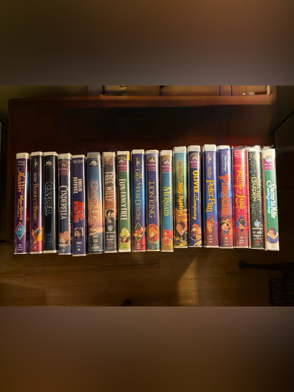 Vintage Disney VHS Movie Collection